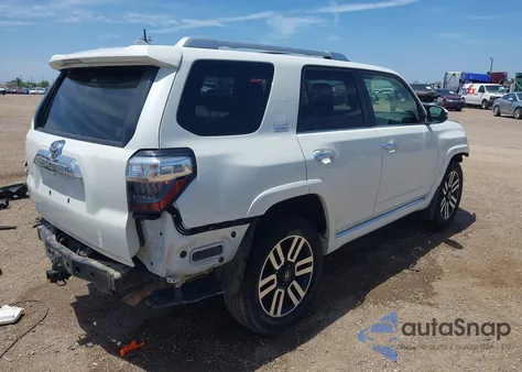 2019 Toyota 4Runner Limited из США, поврежденный, VIN JTEBU5JR3K5638705